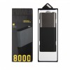 Внешний аккумулятор BLACK GUN 8000mAh - Рекламно производственная компания "Рекламная кухня" - сувениры для бизнеса.