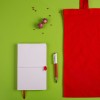 Набор подарочный WHITE&YOU: бизнес-блокнот, ручка, сумка - Рекламно производственная компания "Рекламная кухня" - сувениры для бизнеса.