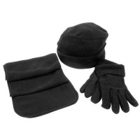 Флисовый набор "Metel" шапка, шарф, перчатки - Рекламно производственная компания "Рекламная кухня" - сувениры для бизнеса.