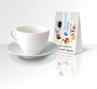 Кофе  25гр с лого - Рекламно производственная компания "Рекламная кухня" - сувениры для бизнеса.